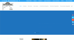 Desktop Screenshot of mercadonegroantiguidades.com.br